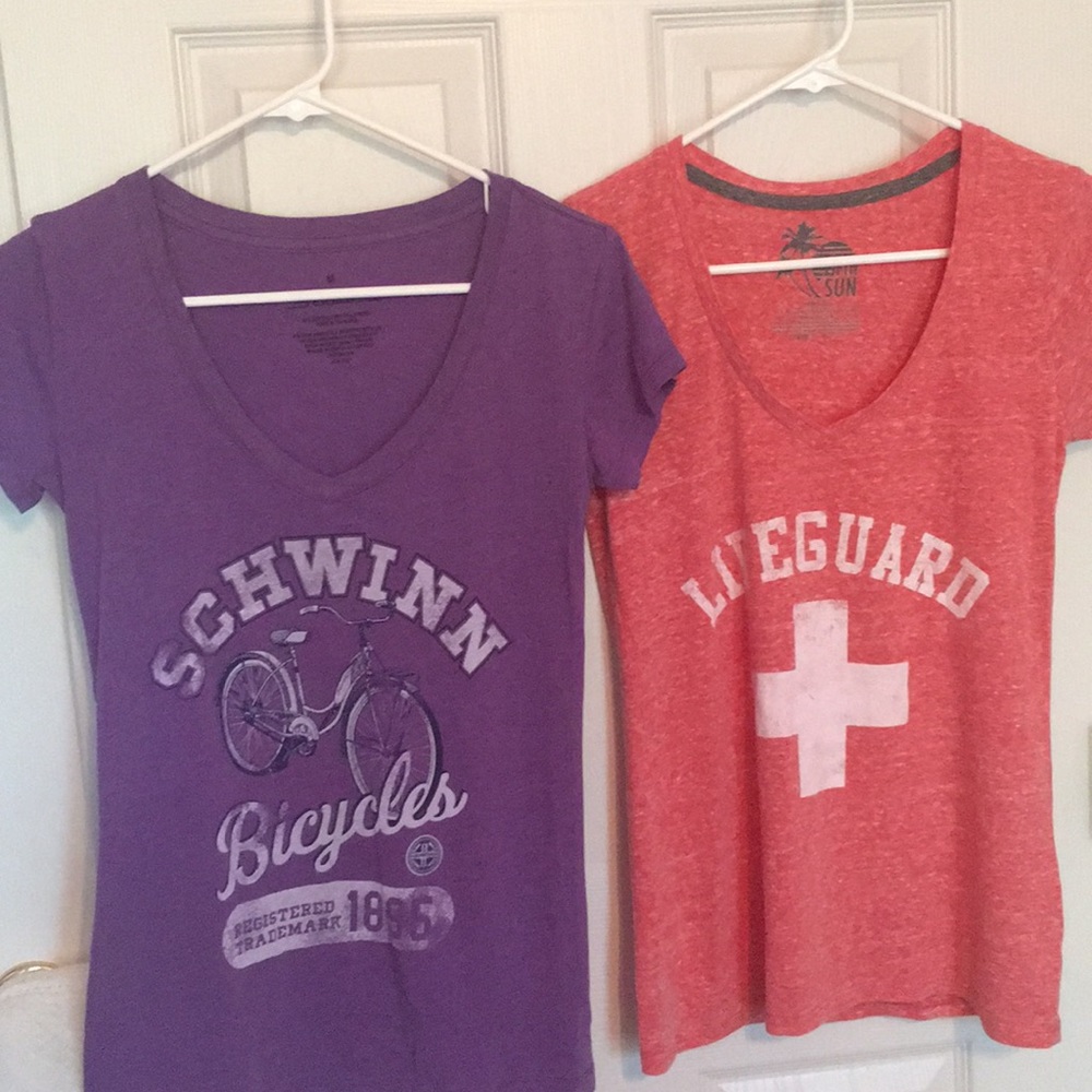 Vintage Lifeguard and Schwinn Tee Bundle